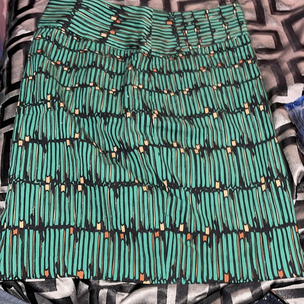 Dark green skirt